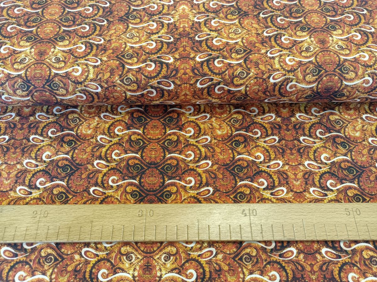 Ornamenty na rezavé