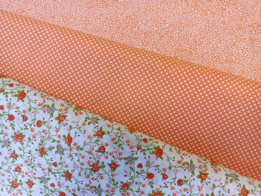 Kytičky na lososové mozaice