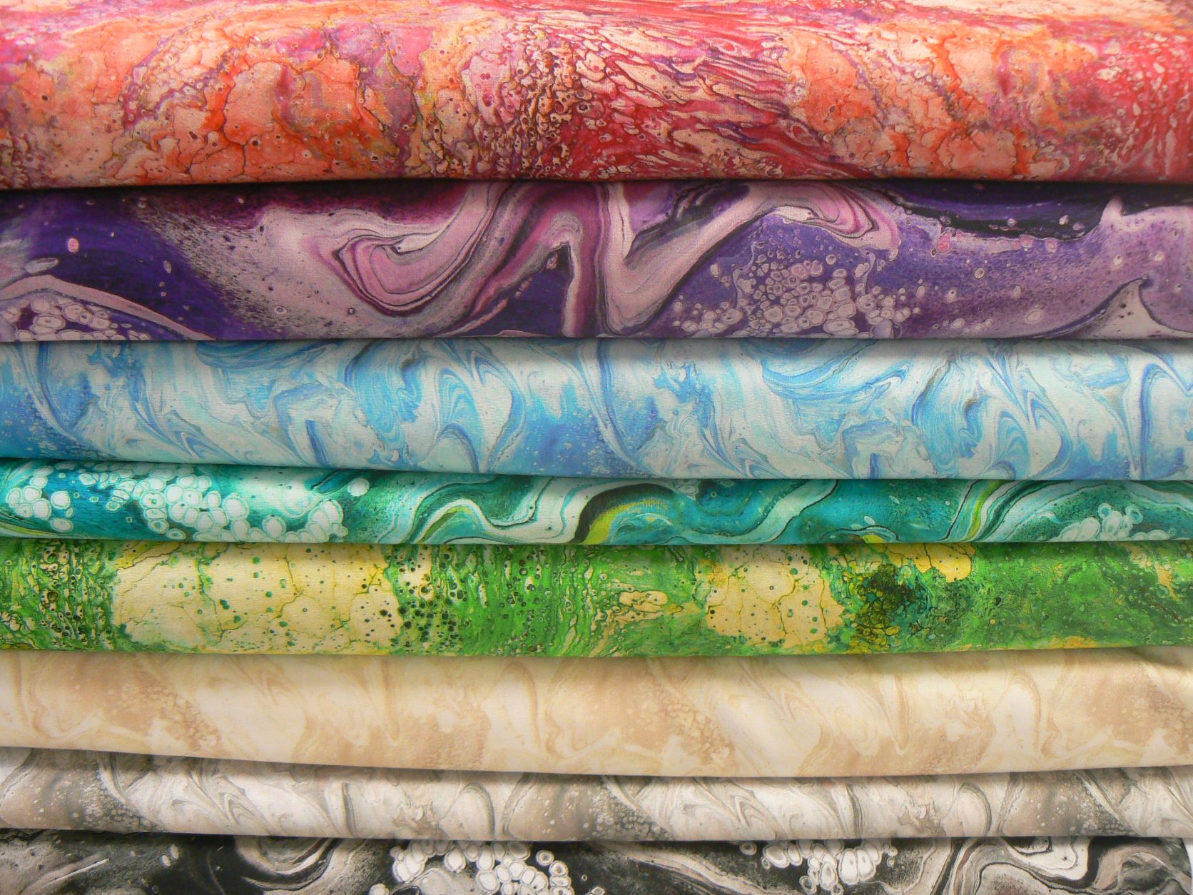 Mramorování světle šedé