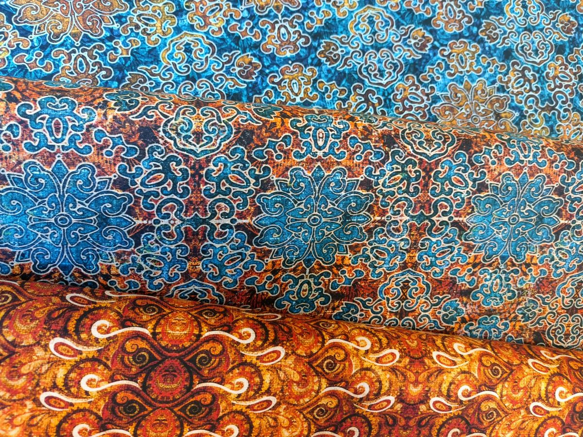 Ornamenty na rezavé