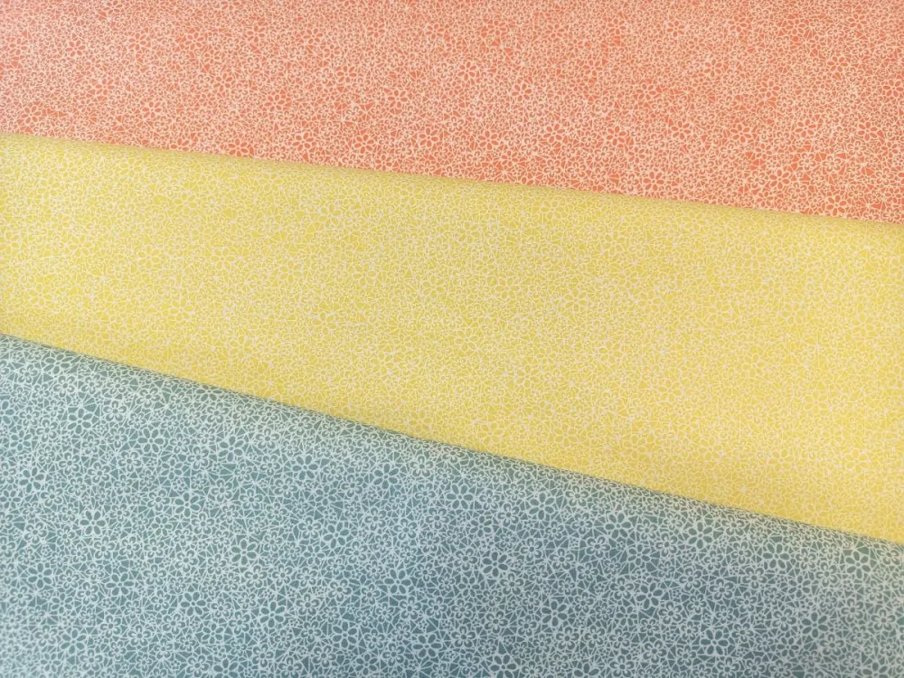 Kytičky na lososové mozaice