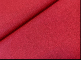 Červený tmavší režný efekt - směs - OPĚT SKLADEM