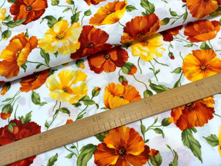 Červenožlutooranžové vlčí máky - směs