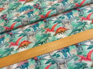 Úplet digi - Dinosauři na zelené