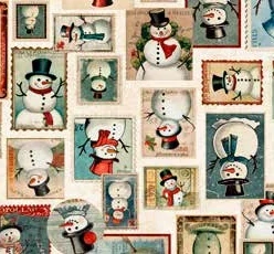 Sněhuláci na známkách