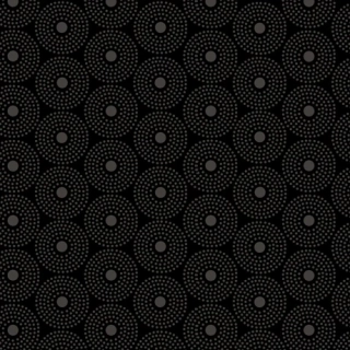 Tečkovaná kolečka na černé