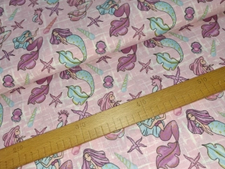 Mořské panny na růžové