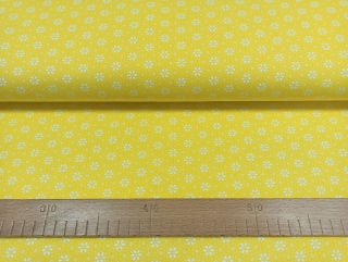 Kulatá kytička na žluté